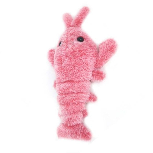 Juguete de peluche con sonido de langosta para perros y gatos